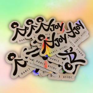 N-joy danceロゴシール